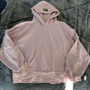 DAILY DRILLS UNISEX OVERSIZED HOODIE IN COLOR: LADYBIRD, SIZE: XS/S